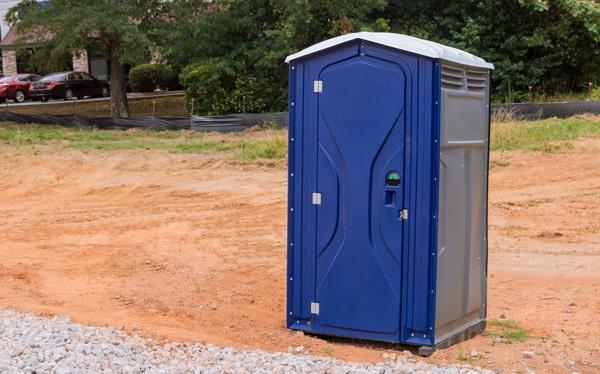 short-term porta potties are commonly rented for work sites